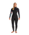 NuWave Solace 4/3mm Chest Zip Wetsuit in Raven Black & Black X