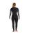 NuWave Solace 4/3mm Chest Zip Wetsuit in Raven Black & Black X