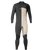 Comp 4/3mm Chest Zip Wetsuit in Black